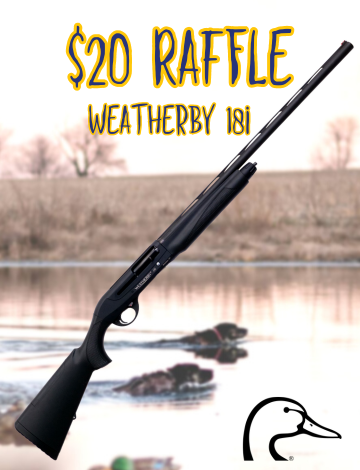 Event $20 Tuesday Blitz Raffle - Weatherby 18i