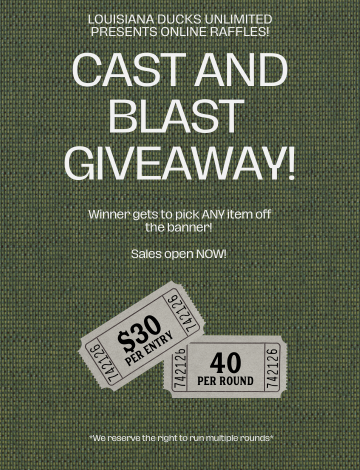 Event LADU Cast and Blast Giveaway