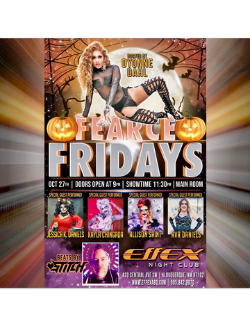 Event FEARce Friday 