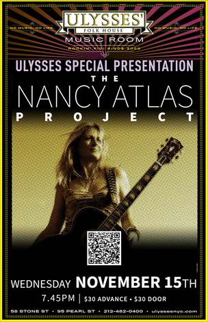 Event The Nancy Atlas Project @ Ulysses Folk House