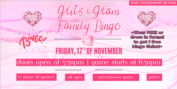 Event Glitz & Glam Family Bingo