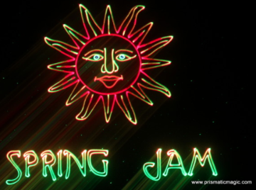 Event Spring Jam Laser Spectacular Show