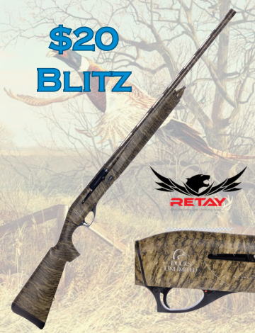 Event Retay 20 Gauge Blitz Raffle