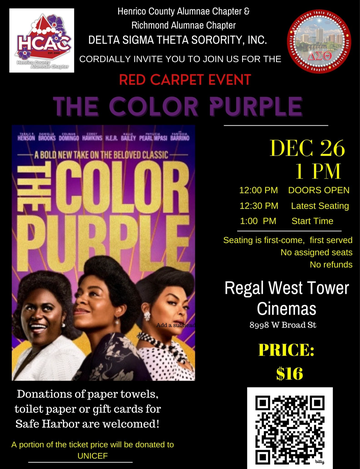 Event RAC Red Carpet Event "The Color Purple"