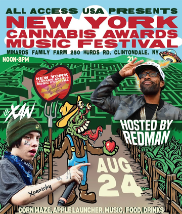 Event 2024 New York Cannabis Awards Music Festival HOSTED BY REDMAN Ft. Headliner Lil XAN