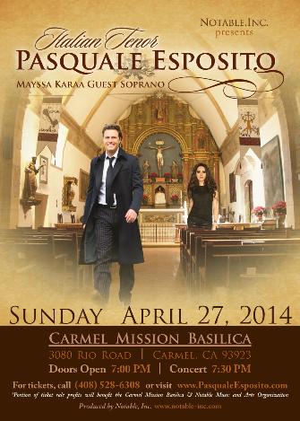 Event Pasquale at Carmel Mission Basilica