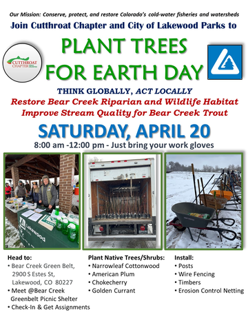 Event Plant Trees with CCTU for Earth Day