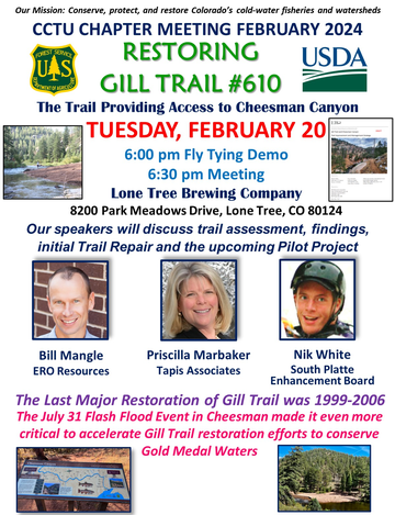 Event Restoring the Gill Trail - Feb 2024 CCTU Meeting