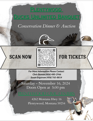 Event Plentywood Ducks Unlimited Banquet