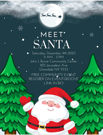 Event Meet Santa @ John J. Byrne Community Center!