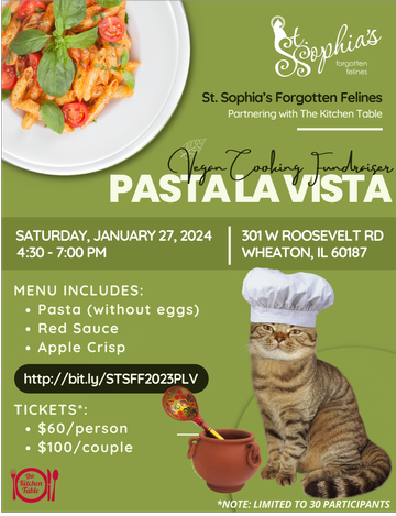 Event STSFF 2023 - Pasta La Vista Vegan Cooking Class