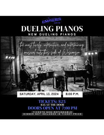 Event Dueling Pianos April 2024