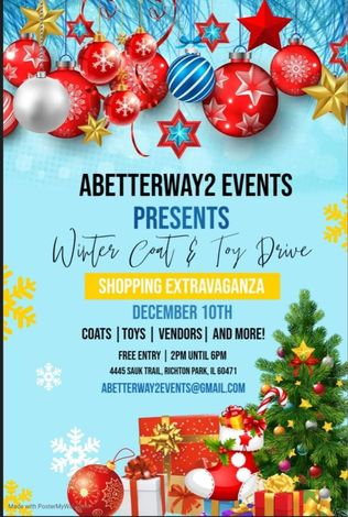 Event Abetterway2 Events Winter Coat and Toy Drive