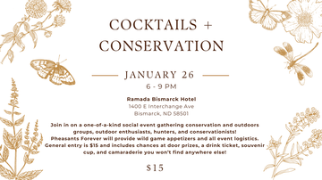Event Cocktails & Conservation!