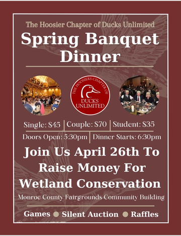 Event The Hoosiers Chapter of Ducks Unlimited Spring Banquet 