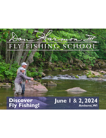 Event 2024 Dan Harmon III Fly Fishing School -- Presented by Central Wisconsin Trout Unlimited - Limited Spots Remain