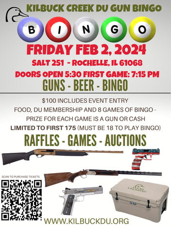 Event Kilbuck Creek Sportsman Bingo 