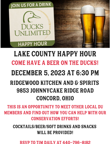 Event Lake County Happy Hour