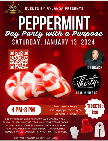 Event Peppermint Day Party With A Purpose!