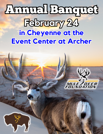 Event Cheyenne, WY - Mule Deer Foundation Banquet