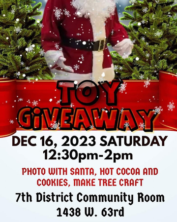 Event 7th District Community Toy Giveaway