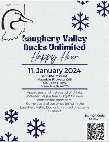 Event Laughery Valley Ducks Unlimited Happy Hour