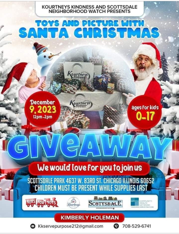 Event Toys and Pictures with Santa Christmas Giveaway