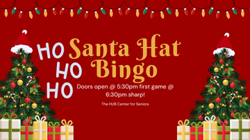 Event Santa Hat Family Bingo at The HUB