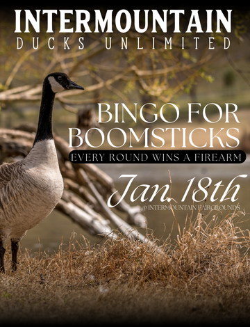 Event Intermountain Bingo for Boomsticks