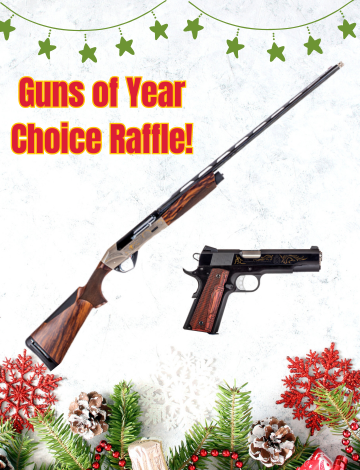 Event Guns of Year Choice Christmas Raffle
