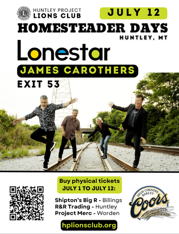 Event Lonestar, James Carothers and Exit 53 at 2024 Homesteader Days