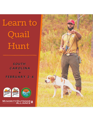 Event Minority Outdoor Alliance - Adult Learn to Quail Hunt Experience