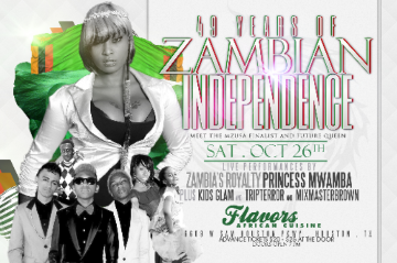 Event Zambia's Independence Party Houston Tx