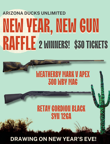 Event AZDU NEW YEAR, NEW GUN RAFFLE!