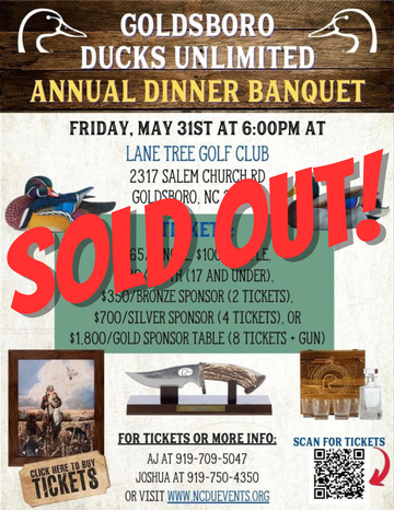 Event Goldsboro Banquet - SOLD OUT!