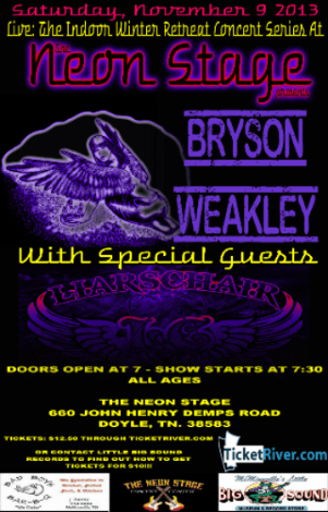 Event Bryson Weakley with special guest Liars Chair