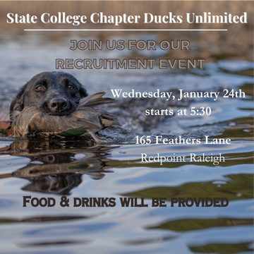 Event NC State Ducks Unlimited Spring Recruitment Event