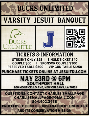Event Jesuit Ducks Unlimited Varsity Banquet 