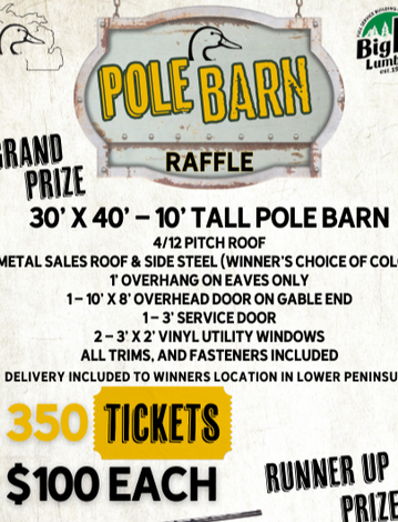 Event MI DU Pole Barn Raffle