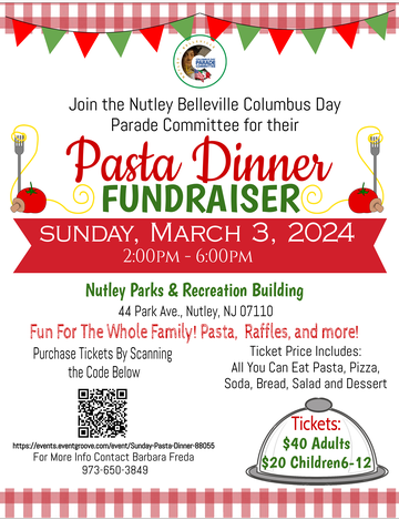Event Sunday Pasta Dinner Fundraiser