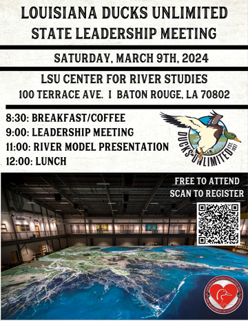 Event 2024 Louisiana Ducks Unlimited State Leadership Meeting
