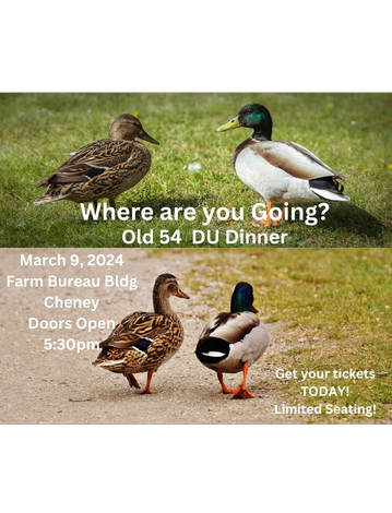 Event Old 54 Ducks Unlimited Dinner 