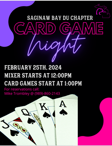 Event Saginaw Bay Card Night