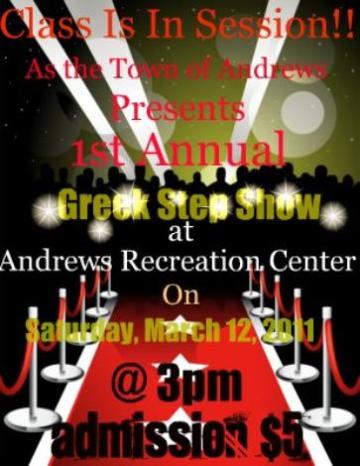 Event Town of Andrews Greek Step Show