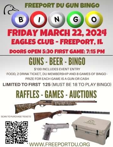 Event Freeport Gun Bingo
