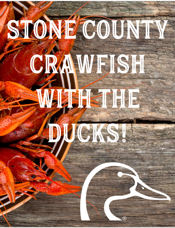 Event Stone County DU Crawfish with the Ducks!