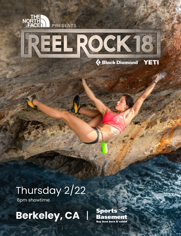 Event The North Face Presents: Reel Rock 18 - Berkeley, CA
