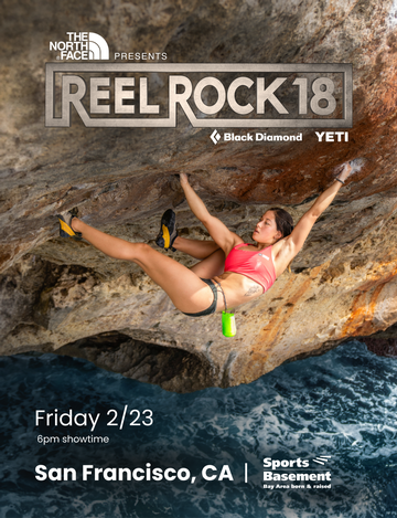 Event The North Face Presents: Reel Rock 18 - San Francisco, CA