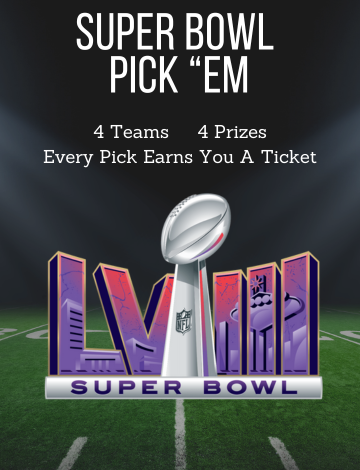 Event Super Bowl - Pick the Winner