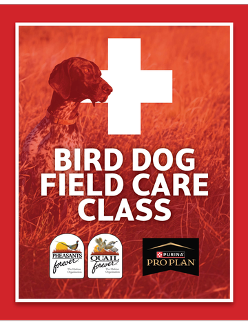 Event Bird Dog Field Care Class at Pheasant Fest